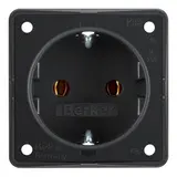BERKER 947782503 SCHUKO socket Integro Flow standard | matt black