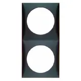 BERKER 918262515 Integro Flow cover frame 2-fold | anthracite matt