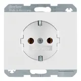 BERKER 47157009 SCHUKO socket K standard | polar white glossy