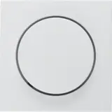 BERKER 11378989 rotary dimmer cover S.1/B.3/B.7 standard | polar white glossy
