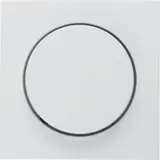 BERKER 11371909 rotary dimmer cover S.1/B.3/B.7 standard | polar white matt