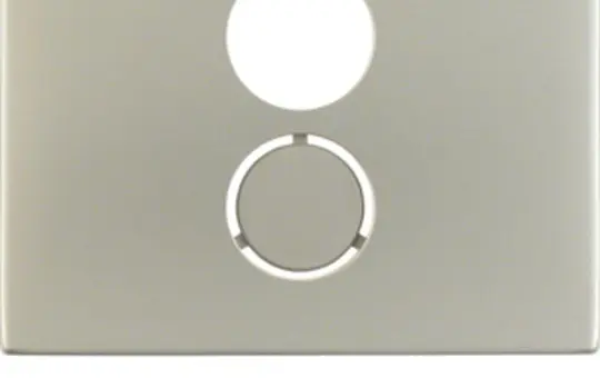 BERKER 11847004 speaker socket cover S.1/B.3/B.7 painted stainless steel
