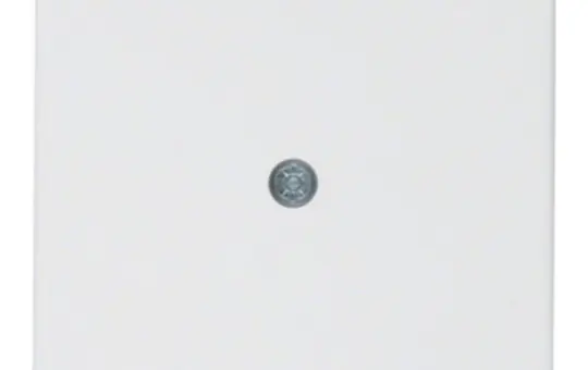 BERKER 10196089 Cover for cable outlet Q.1/Q.3 polar white velvet