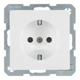 BERKER 47236089 SCHUKO socket Q.1/Q.3 Touch protection | polar white matt