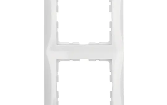 BERKER 10128989 Cover frame S.1 2-fold | polar white glossy
