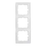 BERKER 10138989 Cover frame S.1 3-fold | polar white glossy