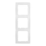 BERKER 10139909 cover frame S.1 3-fold | polar white matt