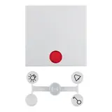 BERKER 16218989 described. Control rocker series S.1/B.3/B.7 1-fold | polar white glossy