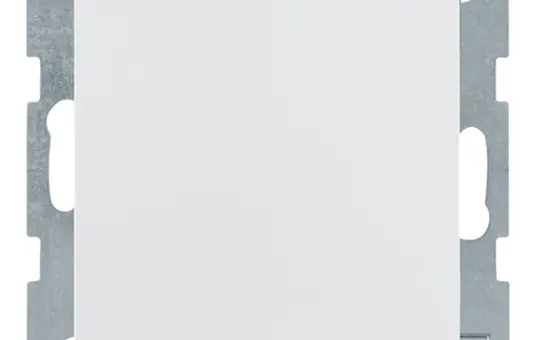 BERKER 47518989 SCHUKO socket S/B Hinged lid | polar white glossy