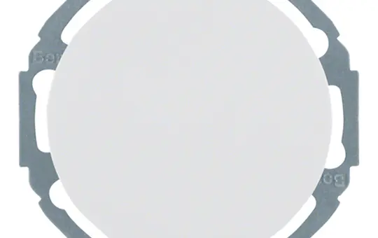 BERKER 47442089 SCHUKO socket R.classic Touch protection, hinged lid | polar white glossy