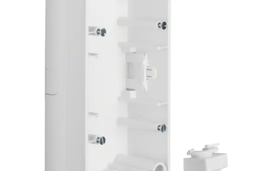 BERKER 10428989 surface-mounted housing S.1/S.3/S.7 2-fold | polar white glossy