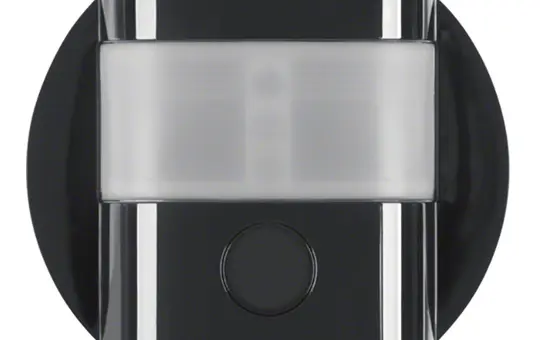 BERKER 85342231 motion detector R.1/R.3 2.20 m, comfort | shiny black