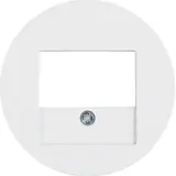 BERKER 10382089 telephone cover R.1/R.3 standard | polar white glossy