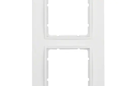 BERKER 10126919 Cover frame B.7 2-fold | polar white matt