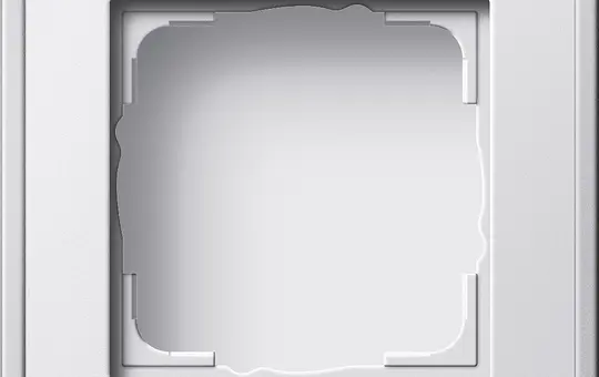 GIRA 136127 Profile 55 System 55 1-fold | pure white satin matt