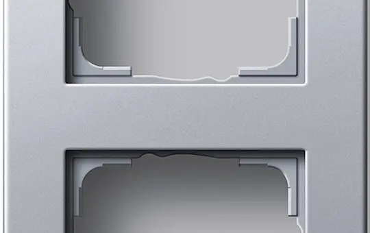 GIRA 136226 Profile 55 System 55 2-fold | aluminium