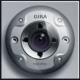 GIRA 126565 door station module TX_44 color camera | aluminium