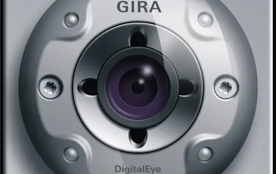 GIRA 126565 door station module TX_44 color camera | aluminium