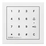 GIRA 2605112 Keyless-In code keyboard system surface pure white shiny
