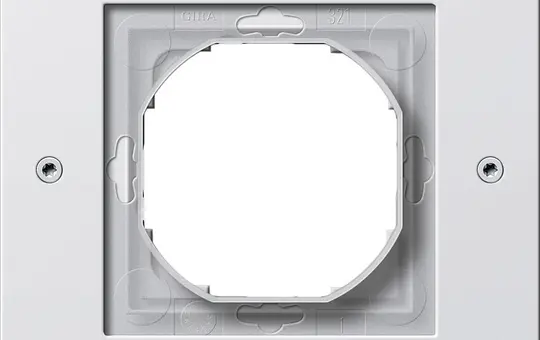 GIRA 021166 cover frame TX_44 1-fold | pure white