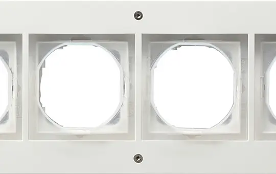 GIRA 021466 cover frame TX_44 4-fold | pure white