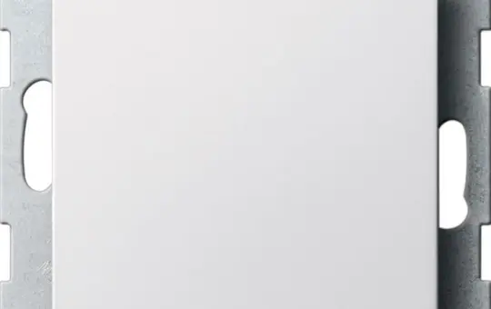 GIRA 026803 blind cover system 55 standard | pure white shiny