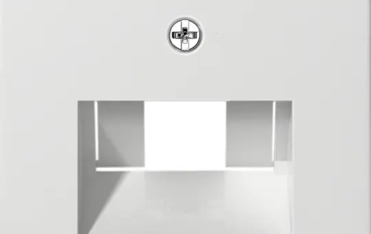 GIRA 027003 network cover system 55 1/2 times | pure white shiny