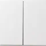 GIRA 029503 rocker system 55 2-fold | pure white shiny