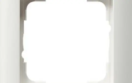 GIRA 110327 descr. Cover frame standard 55 3-fold, vertical | pure white satin matt