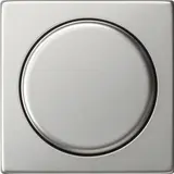 GIRA 0650600 rotary dimmer cover System 55 standard | stainless steel