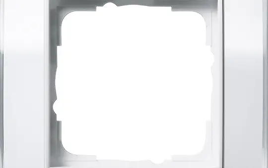 GIRA 0211723 Event cover frame pure white 1-fold | clearly white