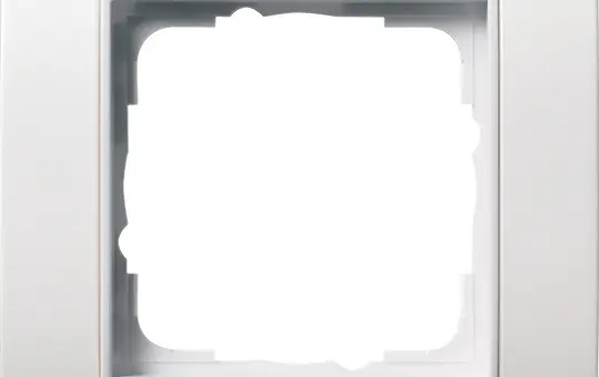 GIRA 0211327 Event cover frame pure white 1-fold | pure white satin matt