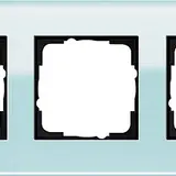 GIRA 021518 Esprit cover frame 5-fold | glass mint