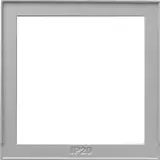 GIRA 028965 adapter frame TX_44 55x55mm | aluminium