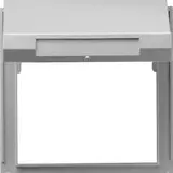 GIRA 065465 adapter frame TX_44 Hinged cover, IP44 | aluminium