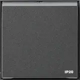 GIRA 116367 adapter frame TX_44 Intermediate plate, inclined outlet | anthracite