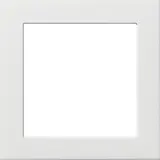 GIRA 0282112 adapter frame system surface 50x50mm | pure white shiny