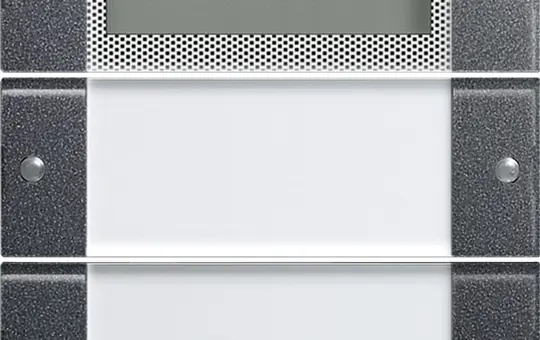 GIRA 214228 described TS3 rocker set System 55 2-fold | anthracite