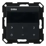 GIRA 2320005 flush-mounted radio system 55 IP | matt black
