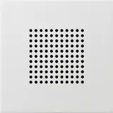 GIRA 2282112 speaker for flush-mounted radio surface pure white shiny
