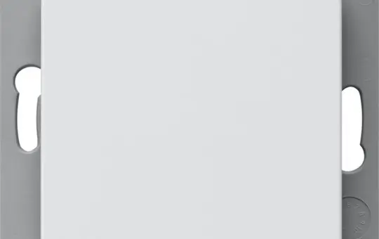 GIRA 242127 EnOcean wireless wall transmitter battery-free S 1-fold | pure white satin matt