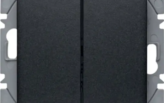 BERKER 85656285 KNX RF wall transmitter flat S.1/B.3/B.7 2-fold | anthracite matt