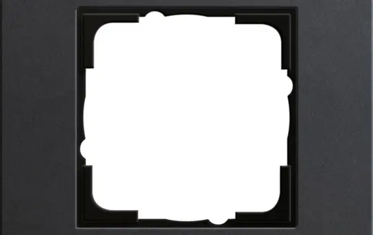 GIRA 0211226 cover frame Esprit linoleum multiplex 1-fold | anthracite