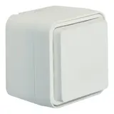 BERKER 47633502 SCHUKO surface-mounted socket W.1 1-fold, contact protection | polar white matt