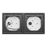 GIRA 5502910 TKS surface-mounted housing system 106 2-fold | anthracite