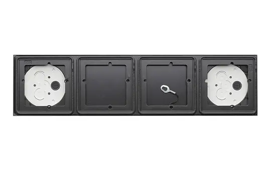 GIRA 5504910 TKS surface-mounted housing system 106 4-fold | anthracite