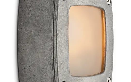 THPG 100627 outdoor wall light standard | aluminum natural