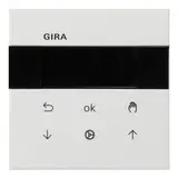 GIRA 5366112 blind clock S3000 system surface display | pure white shiny