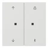 GIRA 5367112 blind and timer switch S3000 system surface Bluetooth, arrows | pure white shiny