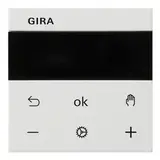 GIRA 539303 room temperature controller S3000 System 55 230 V, cooling function, display | pure white shiny